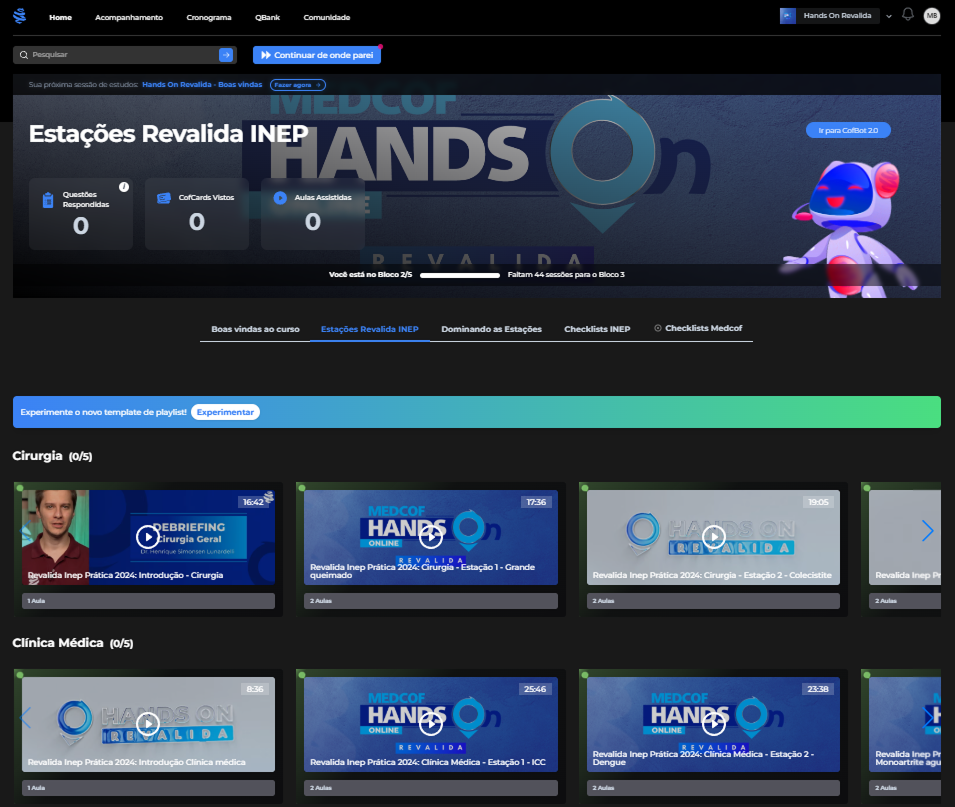 Imagem de fundo do Hands On | R1 Acesso Direto - Treinamento Prático MedCof